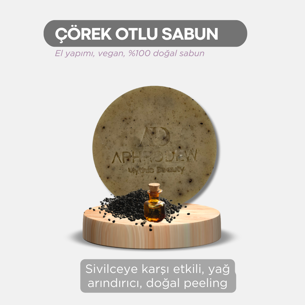 PR-APH-N-805 Çörek Otlu Doğal Vegan Sabun 1