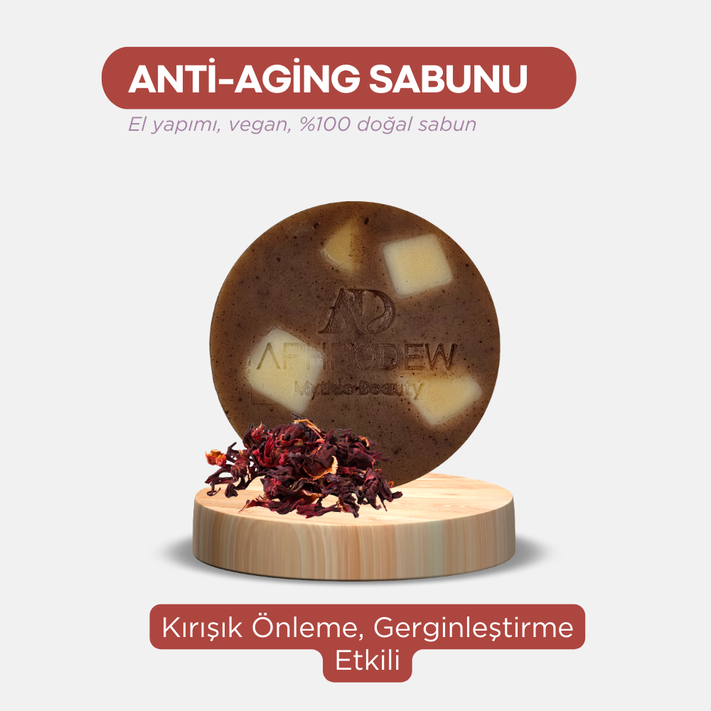 PR-APH-N-812 Anti-Aging Hibiskuslu Doğal Vegan Sabun 1